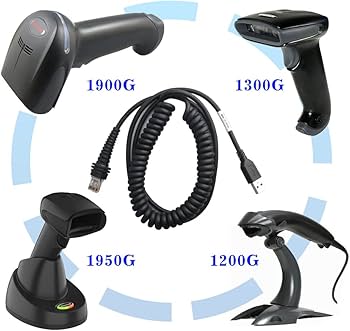 Amazon.com: VOTTAN Coiled USB Cable 1900G-HD 1900G-SR 1902G-HD